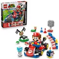 Produktbild: LEGO Super Mario™ Mario Kart™ — Interaktywna figurka LEGO® Mario™ i Standard Kar
