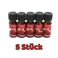 Produktbild: 5x Duftöl Himbeere je 10ml Raumduft Ätherische Öle Massageöl Diffusor *ANGEBOT*