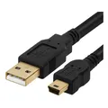 Produktbild: VIVANCO Hochwertige USB 2.0 Verbindungskabel, USB Type A Stecker zu USB Type