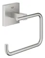 Produktbild: GROHE Start Cube - Papierhalter (ohne Deckel, verdeckte Befestigung, Material:Metall), supersteel, 40978DC0