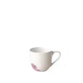 Produktbild: Villeroy & Boch Espressoobertasse, Weiß/Rosa, 8,5 X 8,5 X 6 CM