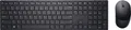 Produktbild: Dell Pro KM5221W Funk Tastatur, Maus-Set Deutsch, QWERTZ Schwarz
