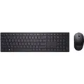 Produktbild: Dell Tastatur Pro Wireless KM5221W, mit Funkmaus, USB, schwarz