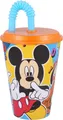 Produktbild: Mickey Mouse Und Freunde Becher 430Ml Mit Strohhalm