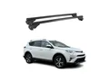 Produktbild: OMAC Dachträger für Toyota RAV4 2016-2018 Gepäckträger Grundträger Alu Schwarz 2x (2-St), Wasserbeständig,Abnehmbar,Multifunktional,Leichtgewichtig