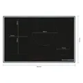 Produktbild: Bosch Hausgeräte Serie 6 PVS845HB1E (80.20 cm, Elektrokochfeld) (PVS845HB1E)