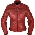 Produktbild: Modeka Iona, Lederjacke Damen - Rot - 40