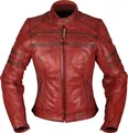 Produktbild: Modeka Iona, Lederjacke Damen - Rot - 40 010910-40-40
