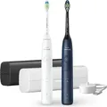 Produktbild: Philips Sonicare 5500 HX7119/01 Electric toothbrush 2 pcs - Navy/Weiß