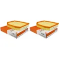 Produktbild: 2x MAHLE / KNECHT Luftfilter LX 1250 Air Filter
