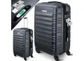 Produktbild: KESSER® Reisekoffer Hartschalen-Koffer Inkl. Kofferwaage + Gepäckanhänger Trolley Gepäck Rollkoffer Zahlenschloss 4 Rollen ABS-Hartschale Teleskopgriff
