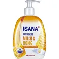 Produktbild: Isana Flüssigseifen Seife Milch&Honig 500ml 500 ml (Flüssigseife, 500 ml) (4305615610351)