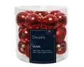 Produktbild: Kaemingk Weihnachtsbaumkugel Weihnachtsbaumkugeln Glas Ø 2,5 cm 24 Stück rot glanz/matt