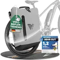 Produktbild: MIVELO - 3in1 Fahrradtasche für Gepäckträger, 100% wasserdicht & PVC-frei, Fahrradtasche Rucksack & Umhängetasche, Fahrrad Tasche Gepäckträgertasche (Vollreflektierend, 20L)