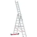 Produktbild: Euroline Premium 30778 Mehrzweckleiter 3-teilig 3x8 Sprossen