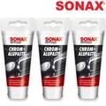 Produktbild: 3x SONAX Chrom & Alu Polier Paste Metall Politur Kunststoff Pflege Reiniger 75ml