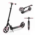Produktbild: Kinderkraft FREELY Scooter Pink – klappbarer Cityroller für Kinder ab 5 Jahren & Erwachsene bis 100 kg