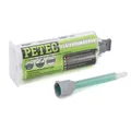 Produktbild: PETEC 97355 Flüssigmetall 2-Komponenten Epoxydharz-Metall Kleber 50ml