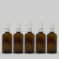 Produktbild: Glasflaschen mit Zerstäuber Set 5x100ml