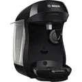 Produktbild: Bosch Tassimo happy friendly Kapselmaschine TAS102E, über 70 Getränke, geeignet für alle Tassen, Abschaltautomatik, nachhaltig, perfekt dosiert,... - Schwarz