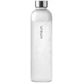 Produktbild: Vinsun Trinkflasche Tritan Wasserflasche 1L, Sportflasche Kohlensäure geeignet & BPA frei, Auslaufsicher, bruchsicher, geruchs- und geschmacksneutral weiß 1000 ml | 28 cm