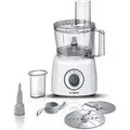 Produktbild: Bosch | Multi Talent 3 Küchenmaschine | MCM3110W | 800 W | Anzahl der Geschwindigkeiten 2 | Schüsselkapazität 2,3 l | Weiß - Weiß