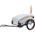 Produktbild: VEVOR Fahrradanhänger 45 kg, Lastenanhänger 1350 x 630 x 525 mm, Transportanhänger, faltbarer Fahrrad Lastenanhänger kompakter Stauraum mit Universalkupplung, zum Einkaufen, Campen & Picknicken