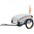 Produktbild: VEVOR Fahrradanhänger 45 kg, Lastenanhänger 1350 x 630 x 525 mm, Transportanhänger, faltbarer Fahrrad Lastenanhänger kompakter Stauraum mit Univer