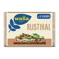 Produktbild: Wasa Rustikal 12x275g I 100% Roggenvollkornmehl, knusprig-rustikales Roggen-Knäckebrot mit herzhaftem Geschmack