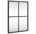 Produktbild: vidaXL Spiegel Wandspiegel Schwarz 30x40 cm Rechteckig Eisen