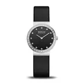 Produktbild: Bering Damen Armbanduhr Ceramic 29 mm Armband Leder Keramik 10729-443