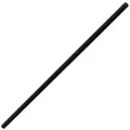 Produktbild: FACKELMANN Trinkhalme Kunststoff-Trinkhalme schwarz wiederverwendbar 23 cm