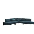 Produktbild: Fun Möbel Ecksofa, Blau, Textil, U-Form, 303x303 cm, Wohnzimmer, Sofas & Couches, Wohnlandschaften, Ecksofas