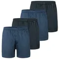 Produktbild: Schiesser Boxer Herren Boxershort 4er Pack Baumwolle (Packung, 4er Pack) blau 4XL
