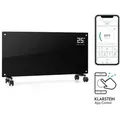 Produktbild: Klarstein Bornholm Smart Konvektions-Heizgerät 2000W WiFi LED-Display Timer IP24 Standgerät Wandinstallation Schwarz