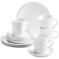 Produktbild: KAHLA 32F256A90032C Update Kaffee-Set 12tlg. weiß | weißes Geschirrset für 4 Personen