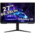 Produktbild: Samsung Monitor Odyssey G3, S27DG300EU, 27 Zoll, Full HD 1920 x 1080 Pixel, 1 ms, 180 Hz, Gaming