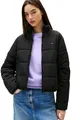 Produktbild: Tommy Jeans Damen Pufferjacke mit Stehkragen, Schwarz (Black), XL