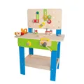 Produktbild: Hape E3000 Meister Werkbank Spiel Werkstatt für kleine Erfinder aus Holz Profi