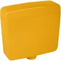 Produktbild: Calmwaters® Spülkasten Curry mit Spül-Stopp-Funktion, 6-9 Liter Spülmenge, Aufputzspülkasten WC schmal, flacher Spülkasten Elements, Aufputz-Montage, Start-Stopp-Taste, Curry-Gelb, 29HB2729