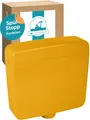 Produktbild: Spülkasten Curry-Gelb Aufputzspülkasten Spül-Stopp-Funktion flach 6-9 Liter