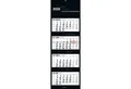 Produktbild: NEUMANN Wandkalender 4-Monatskalender Black 2026 - Büro-Kalender 33x20 cm (geschlossen),...