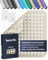 Produktbild: homerella© Duschmatte rutschfest 53x53cm, INKL. AUFHÄNGUNG, Antirutschmatte Dusche, schimmelresistent&waschbar, Duschwanneneinlage, Duscheinlage, Rutschmatte Dusche, Duschmatten, Badematte rutschfest