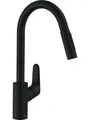 Produktbild: Hansgrohe focus single lever kitchen mixer 240 with pull-out
