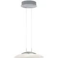 Produktbild: Hell Led-Hängeleuchte, Chrom, Nickel, Metall, Glas, 42.5 cm, höhenverstellbar, Lampen & Leuchten, Innenbeleuchtung, Leuchten nach Räumen, Esstischlampen