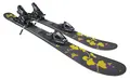Produktbild: GPO Snowblade Orchidee | Kurz-Ski inkl. Tyrolia-SR-10-Sicherheitsbindung | 99 cm Länge | Big-Foot-Ski für Herren und Damen
