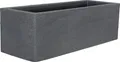 Produktbild: Geli Pflanztopf Kubus 80 x 30 x 27 cm anthrazit  Kunststofftöpfe