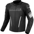 Produktbild: SHIMA Solid 2.0 wasserdichte Motorrad Textiljacke, schwarz-weiss, Größe XL für Männer