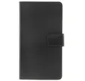 Produktbild: Handytasche Slim Leder Book Case Handyhülle für Sony Xperia Z1 schwarz (Flip Cover)