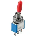 Produktbild: Miniatur-Kippschalter, 1 x um, 6 A/125 V oder 3 A/250 V